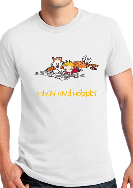 calvin and hobbes men's t shirt