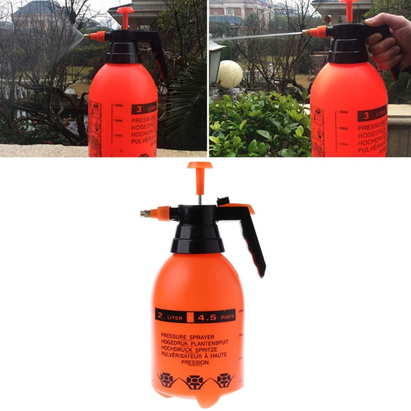 2.0L Car Washing Pressure Spray Pot Auto Clean Pump Sprayer Bottle Pressurized  Spray Bottle High Corrosion Resistance RDV