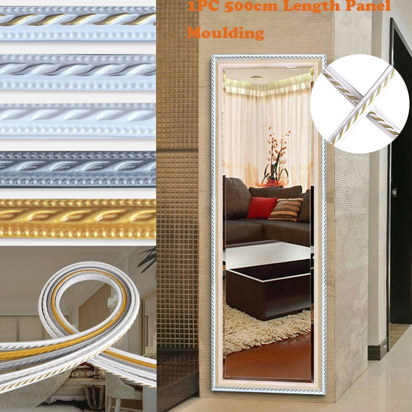 PVC Flexible-Bendable Ribbon Rope Panel Moulding Mirror Frame Trim Home Decor 