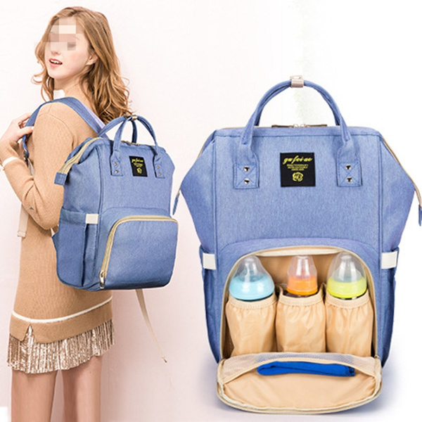 Borsa fasciatoio zaino, Mgrow® Borsa pannolino multifunzionale Zaino borsa  da viaggio con tasche isolanti, Borsa pannolino impermeabile per mamma  Viaggiatori Infermieri Studenti | Wish