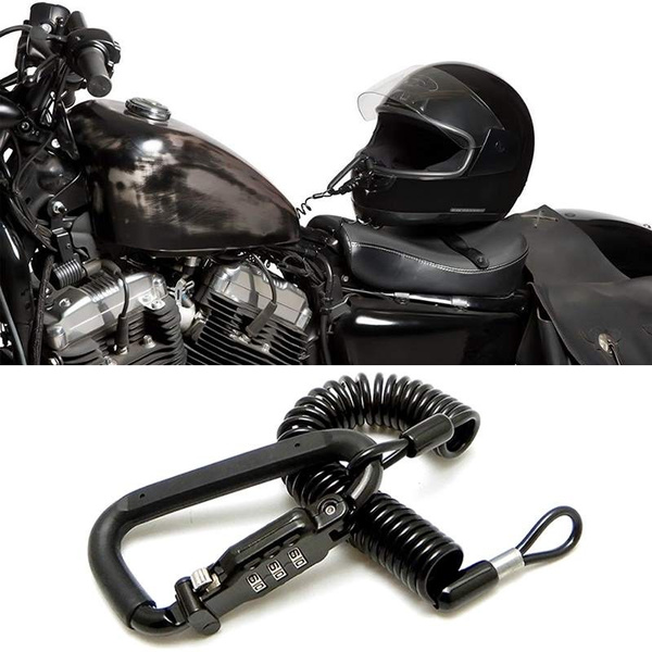 master lock motorcycle helmet lock