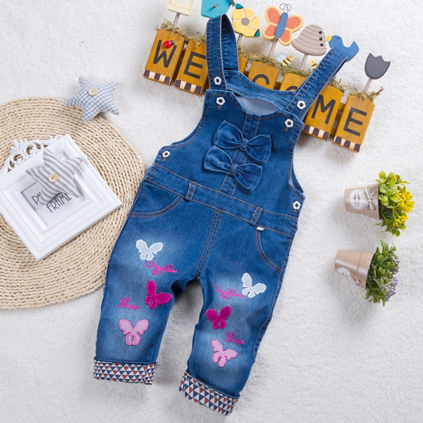 Amazon.com: LXXIASHI Baby Girl Denim Pants Toddler Elastic Waist Big  Pockets Jeans Button Décor Leggings Trousers Clothes (Blue, 6-12 Months):  Clothing, Shoes & Jewelry