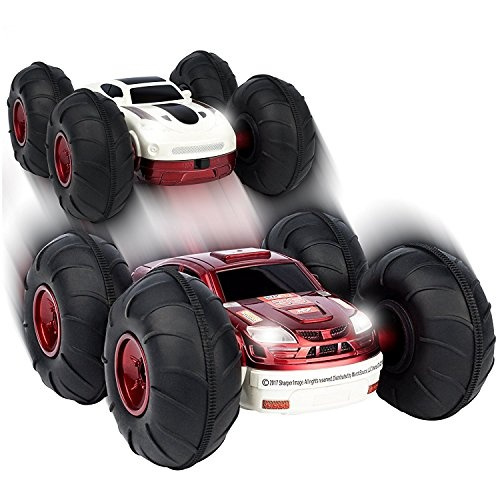 rc flip stunt car