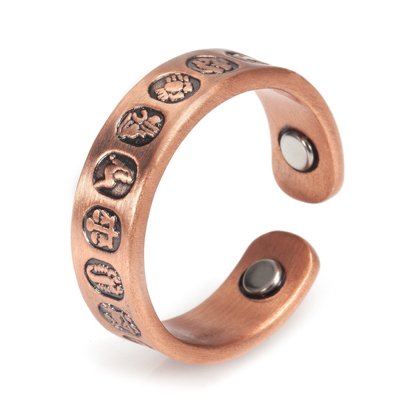 Rene kobberringe til mænd Kvinder konstellationer Fingermanchet Justerbar ring Mænd Engagement Minimalistiske smykker | Wish