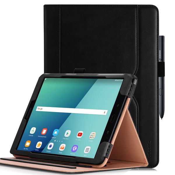 Samsung Galaxy Tab S3 9.7 case, ToGeeKa PU Leather Stand Case