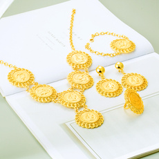 goldcolorjewelryset, Jewelry, gold, Earring