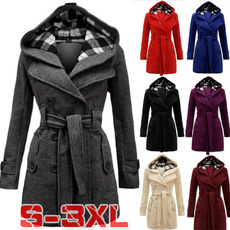 woolen, Fleece, hooded, Color