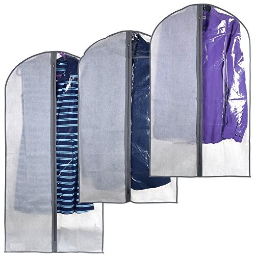 Trumod Home Perfect Garment Bags For Suits Dress Suit Bag Set Easy Storage Or Travel Wish Dress Suit Bag Set For Easy Storage Or, Garment Bag Set
