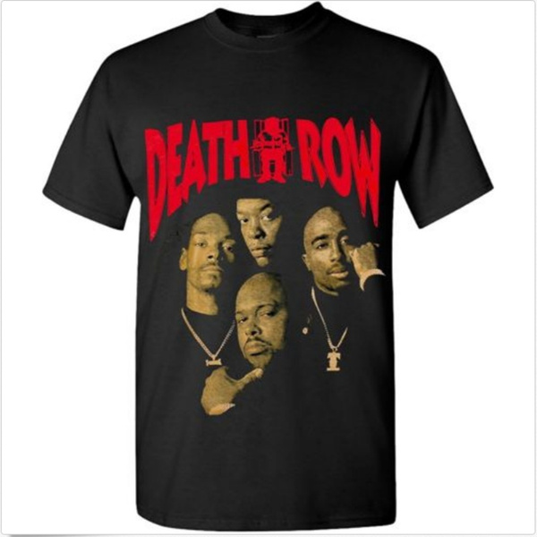 2PAC DRE SNOOP DOGG Death Row Records 3d print casual t shirt plus