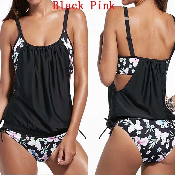 Double up hot sale tankini swimsuit