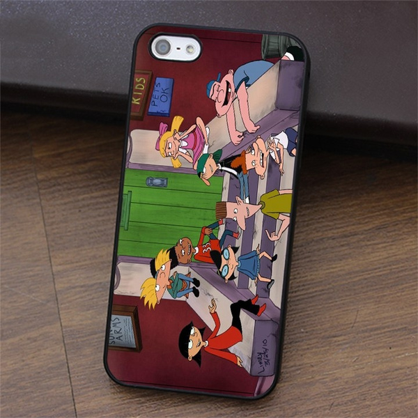 Hey Arnold Printed Cell Phone Case For IPhone 5 5C 5S 6 6S 6Plus 6SPlus 7 7Plus SE 8 8Plus Samsung Galaxy S5 S6 S6 Edge S7 S7 Edge Note3 Note4 Note5