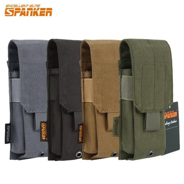 Panneau D'Affichage Patchs Militaire Pliable Molle – 4 Poches + Système Accroche – Idéal Pour Collectionner Badges Et Écussons