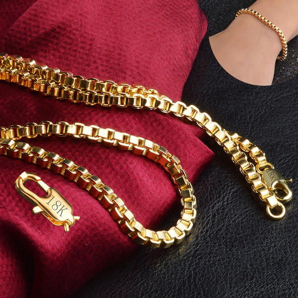 Chain Bracelet Hip Hop Pendant Necklace 