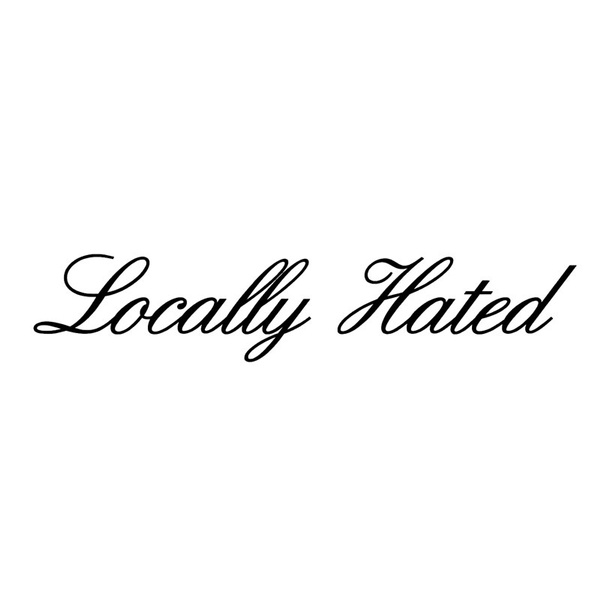 BUY 2 GET 3)18* LOCALLY HATED Funny Words Car Window Stickers Car  Styling Vinyl Unique Style Accessorie | Wish