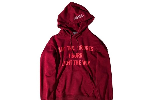 Vetements hoodie cheap may the bridges