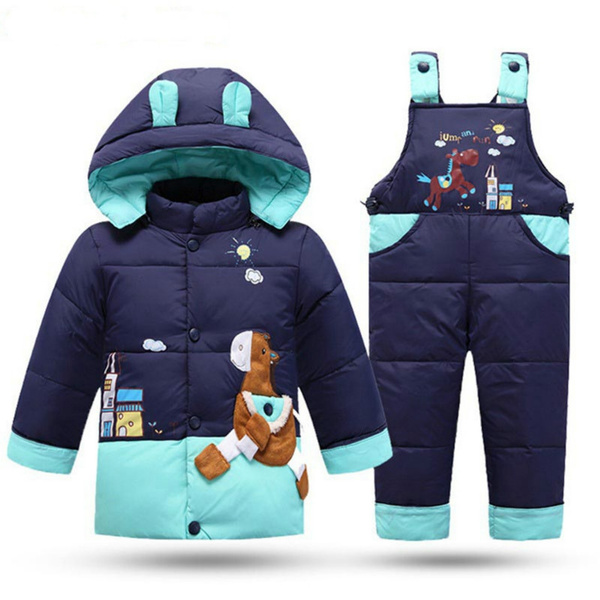 Baby ski suit on sale set