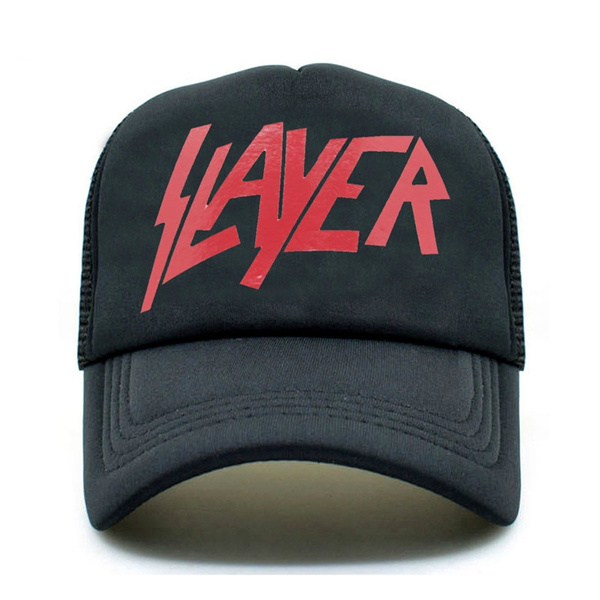 feruch Slayer Band Fashion Custom Unisex Regolabile Baseball Snapback Hip Hop cap Hat White Black 