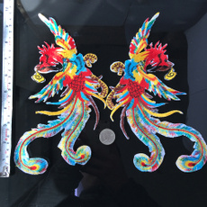 phoenixpatch, Chinese, Phoenix, rainbow