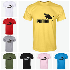 High Quality Pure Cotton  Men Summer New Fashion Short Sleeve  Printed Casual Round Neck T Shirts