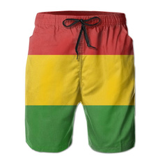 reggae, Beach Shorts, holidaypant, rasta