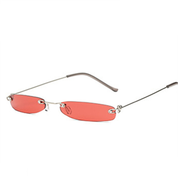 Pequeñas gafas de sol rectangulares angostas Gafas de solmujer 