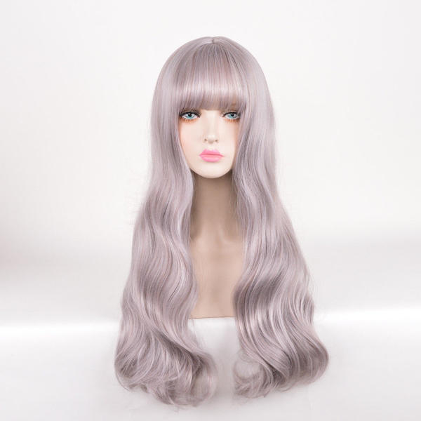 Silver 2025 pink wig