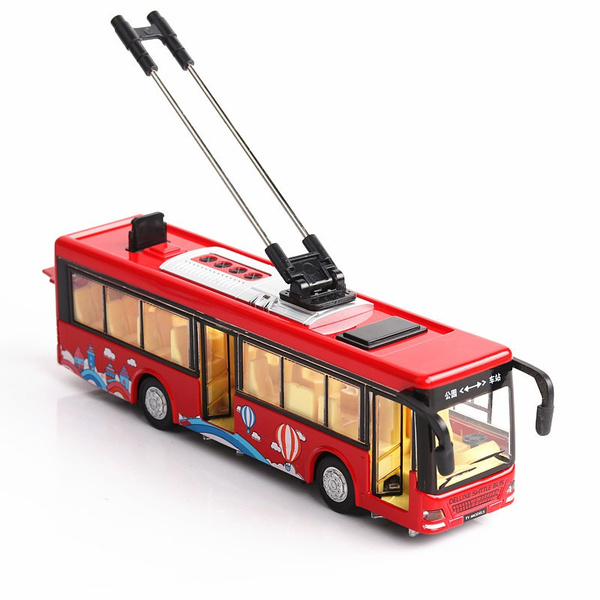 Trolleybus toy store