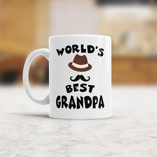 Grandpa Gifts World's Greatest Papa Guaranteed Coffee Mug Tea Cup
