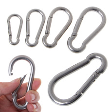 Steel, Key Chain, carabinerbuckle, Key Rings