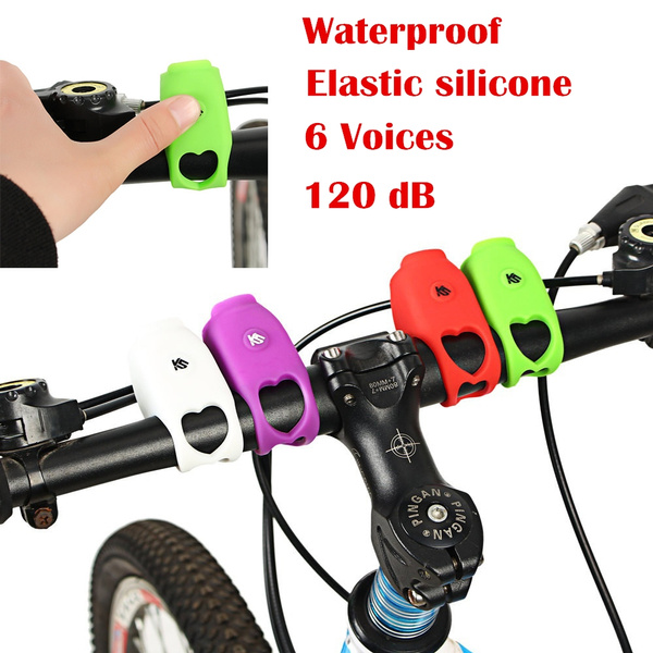 120db MTB Electric Bicycle Bike Bell Cycling Handlebar Horn Ring Alarm Safety 