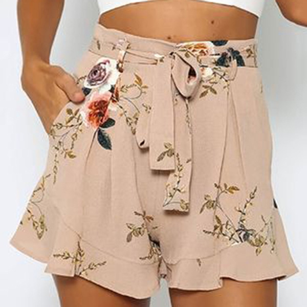 printed shorts for ladies