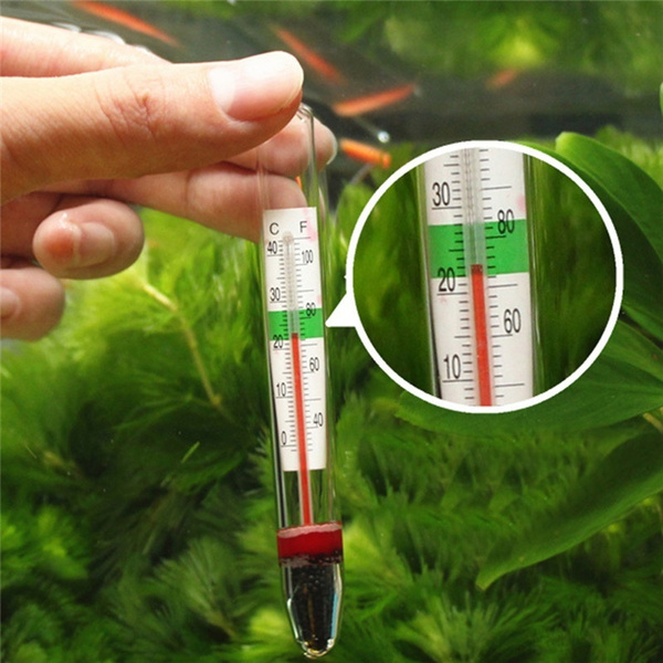 Portable Fishbowl Glass Meter Aquarium Fish Tank Water Temperature