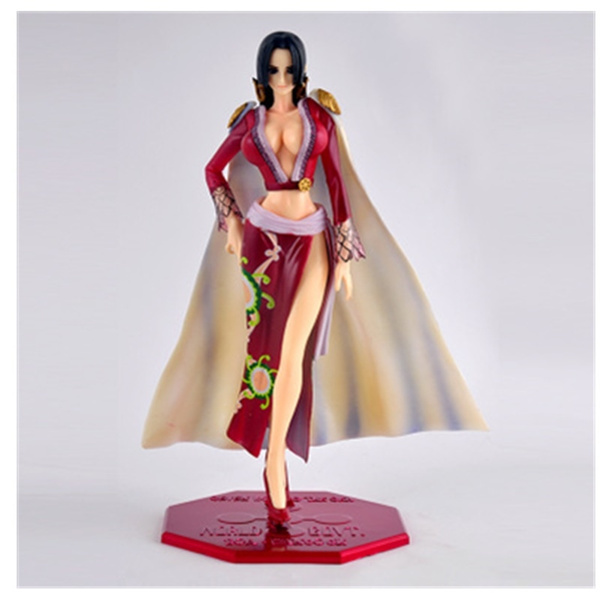 New One Piece Female emperor Boa Hancock PVC Figure Collection Toys In Box Gift 