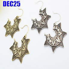 ファッション, Star, ジュエリー, vintage earrings