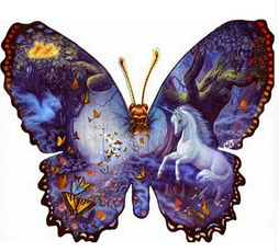 crossstitch, butterfly, horse, picturepaste
