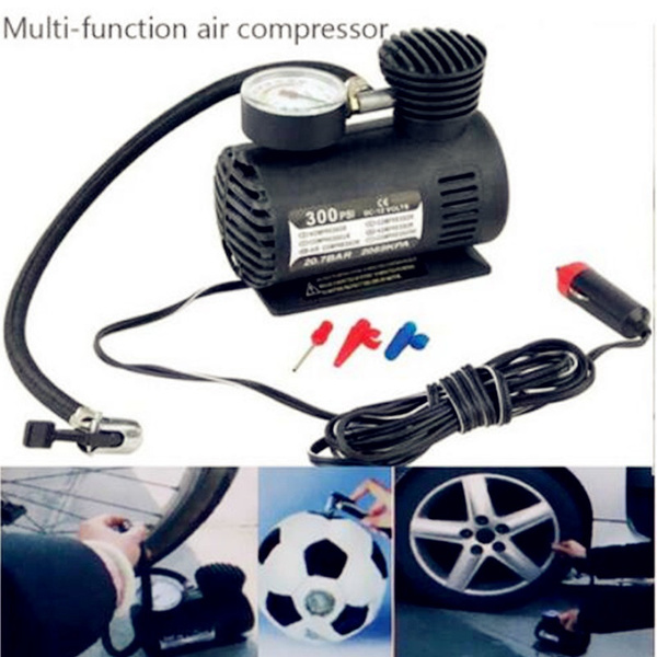 woscher 300 psi tyre air pump for car & bike