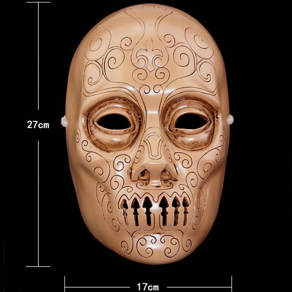 Masquerade Costume Harry Potter DEATH EATER Cosplay propmask Lucius Malefoy résine Masquerade Costume Harry Potter DEATH EATER Cosplay propmask Lucius Malefoy résine