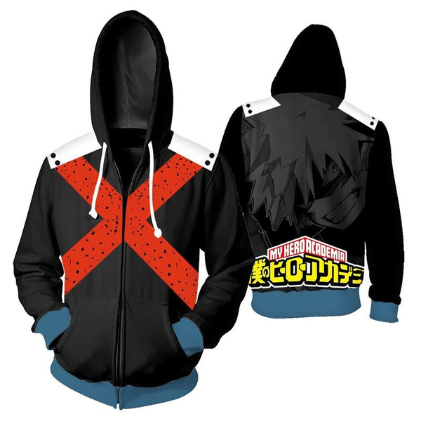 Bakugou discount merch hoodie