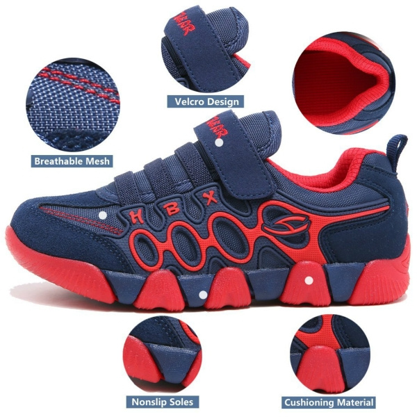 Mädchen Sneakers Jungen Sportschuhe Atmungsaktiv Schuhe Kinderschuhe Turnschuhe 