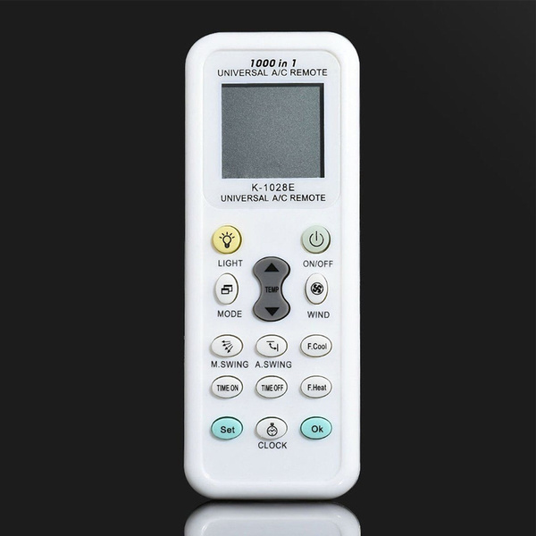 A/c k-1028e remote universal Cara Setting