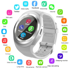 2018 New Smart Watch Round Support Nano SIM TF Card With Bluetooth 3.0 Men Women Business Smartwatch For IOS Android