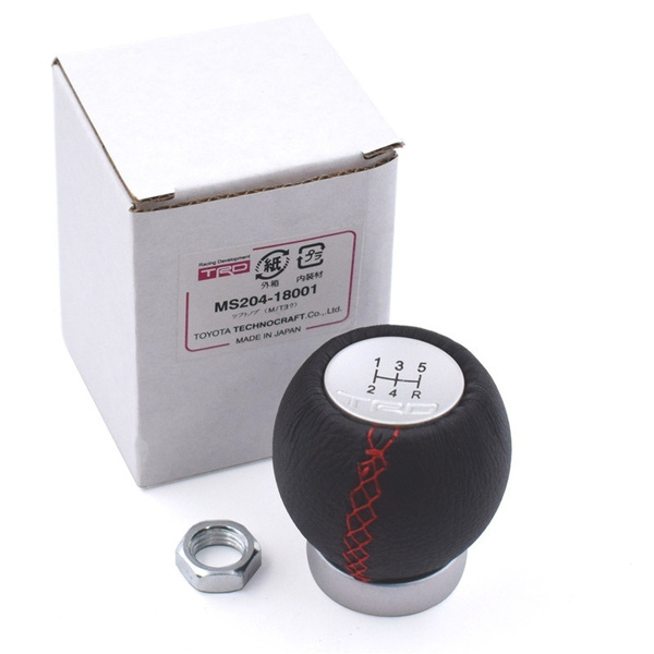 5/6 Speed TRD Leather Gear Shift Knob Manual for TOYOTA Corolla Levin
