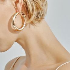 minimalist, Hoop Earring, Jewelry, Earing