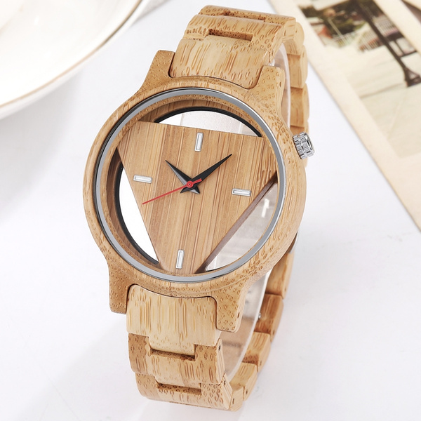 wooden skeleton watch