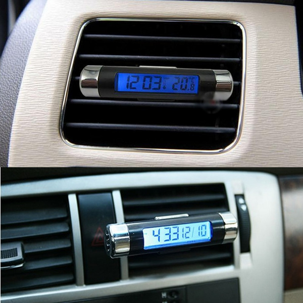 Auto Automobil Digitaluhr Automatische Uhr Kfz-Thermometer