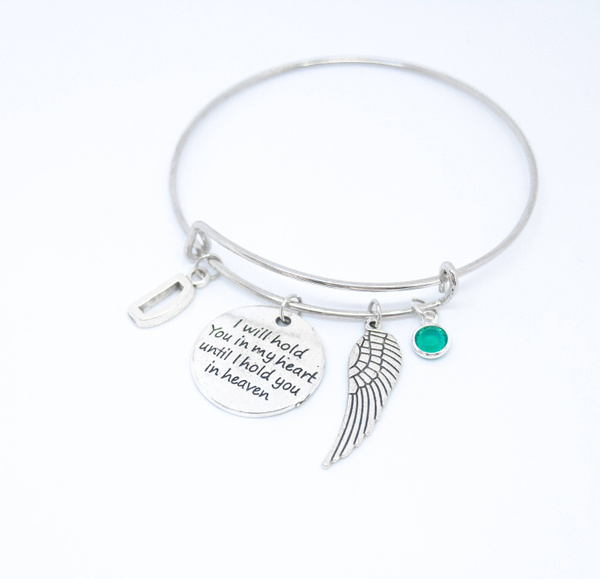 God Has You In His Arms Bracelet, Personalized Dad Memorial Gift, In M – So  Inspiring Gifts