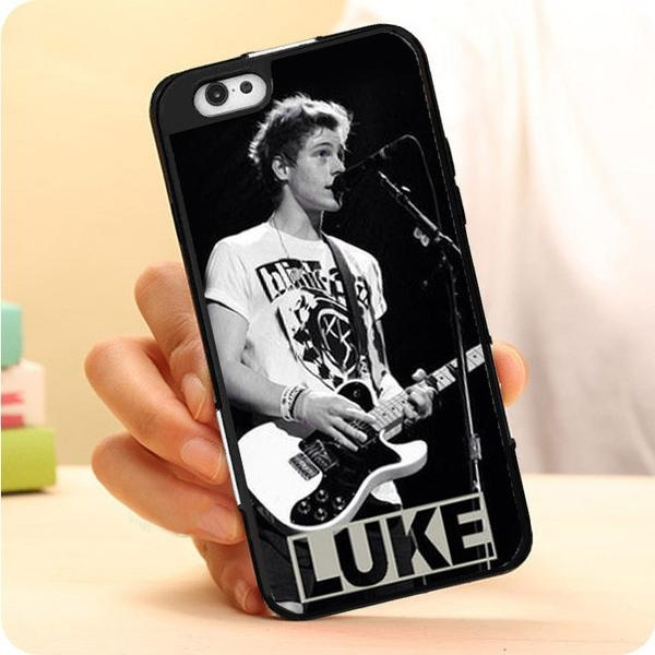 Luke Hemmings Coolest Cute Hard Protective Phone Case for iPhone 4 5 6 7 8 Plus X and Samsung