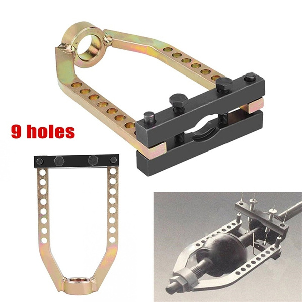 Universal 9 Holes Car Transmission Drive Shaft Removal Tool CV Joint Puller Propshaft Separator