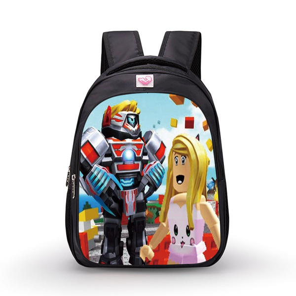 Anime Roblox Backpack Children Boys Girls School Backpacks Roblox Bag Children Cartoon School Bags Backpack Wish - girls roblox backpack