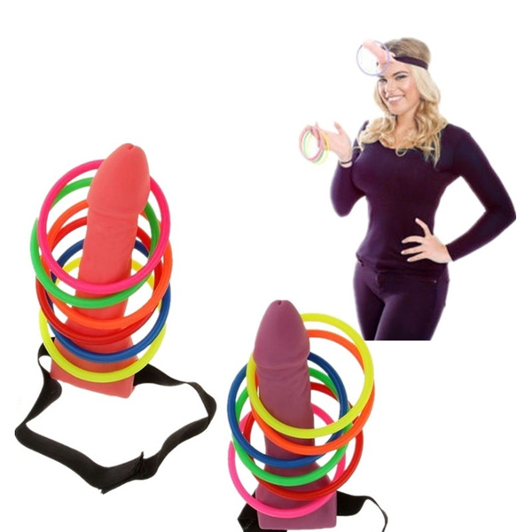Dick Head Game Willy Ring Toss Heads Hoopla Bride To Be Hen Do Stag Party New 